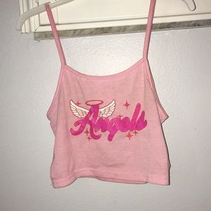 Pink tank top